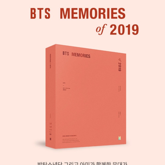 BTS MEMORIES 2019 SHARING