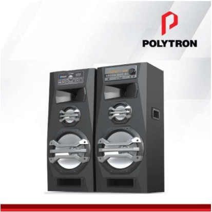 Speaker Active POLYTRON PAS-2A15/BA Double Woofer With Remote Control