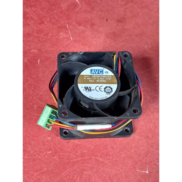 Fan dc Brushless AVC 2B06038B48S 48v 0,56A Range 24-52v 6x6x3,8cm
