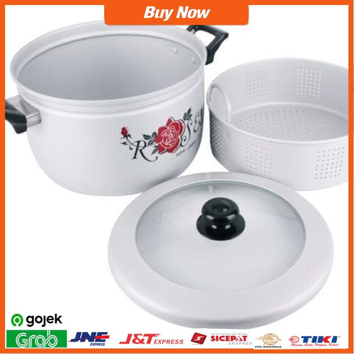 Panci Kukus Steamer 28cm Maspion Asli Pancaguna Kukusan bolu dandang stimer murah stimer