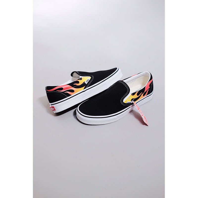 Vans Slip On “Flame Pack” Black - 100% ORIGINAL / AUTHORIZED ITEMS