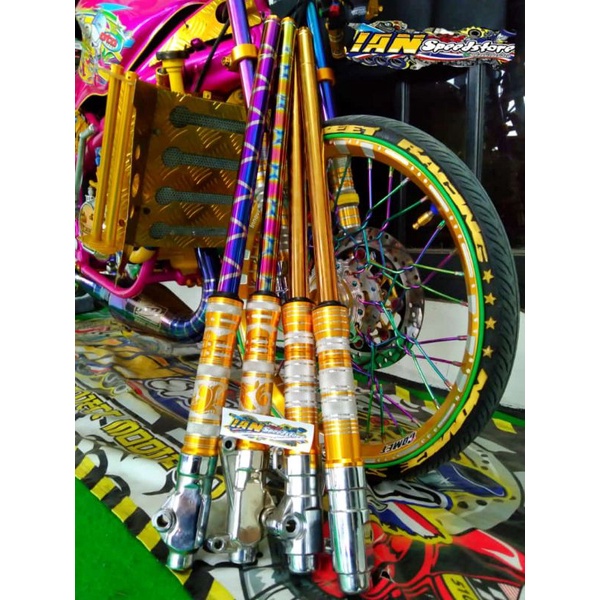 paketan As 26 bottom bubut & as Rainbow & isian as