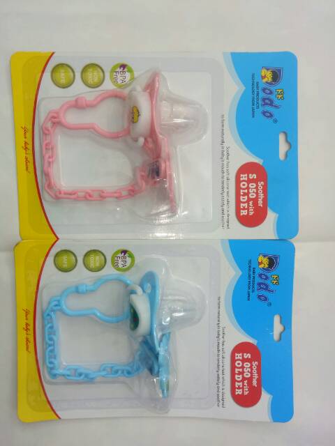 Empeng Dodo Dan Rantai Empeng Soother With Holder