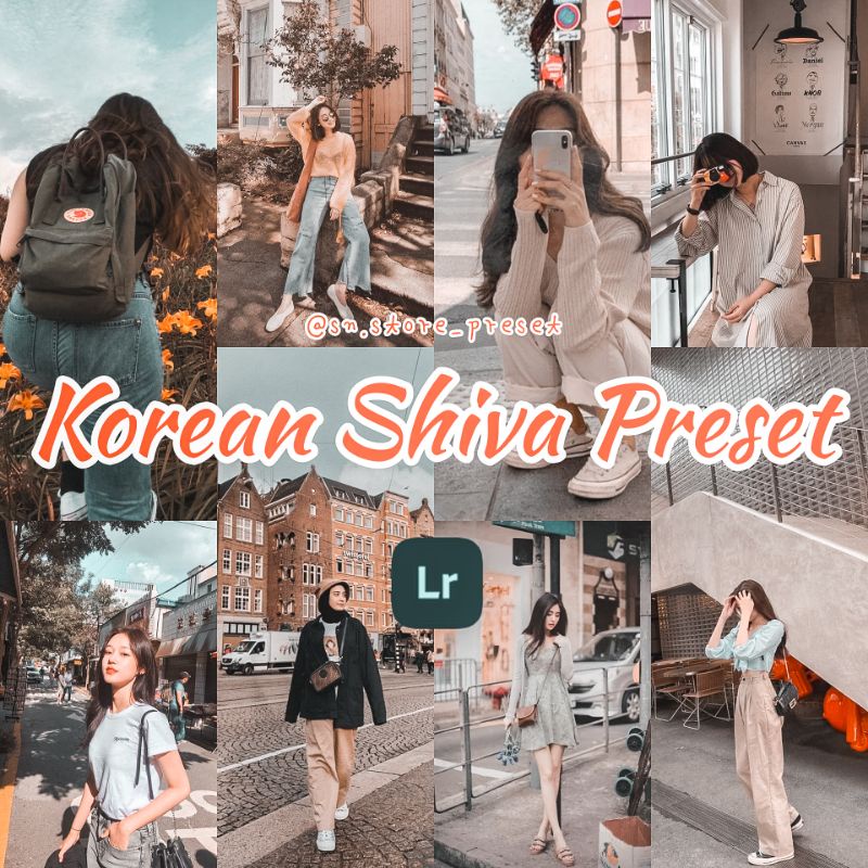 PRESET LIGHTROOM KOREAN SHIVA For IOS &amp; Android