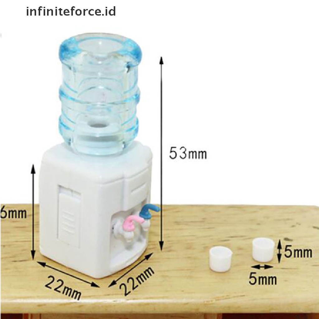 Infiniteforce.id Miniatur Dispenser Air Mini Aksesoris Rumah Boneka