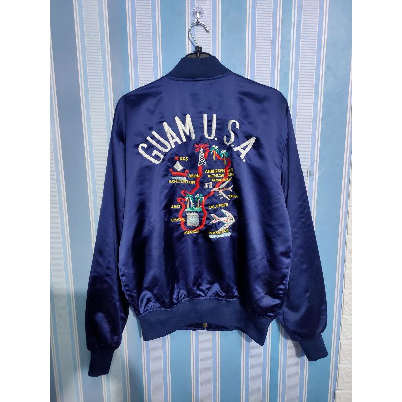 jaket sukajan second original guam U.S.A bordir