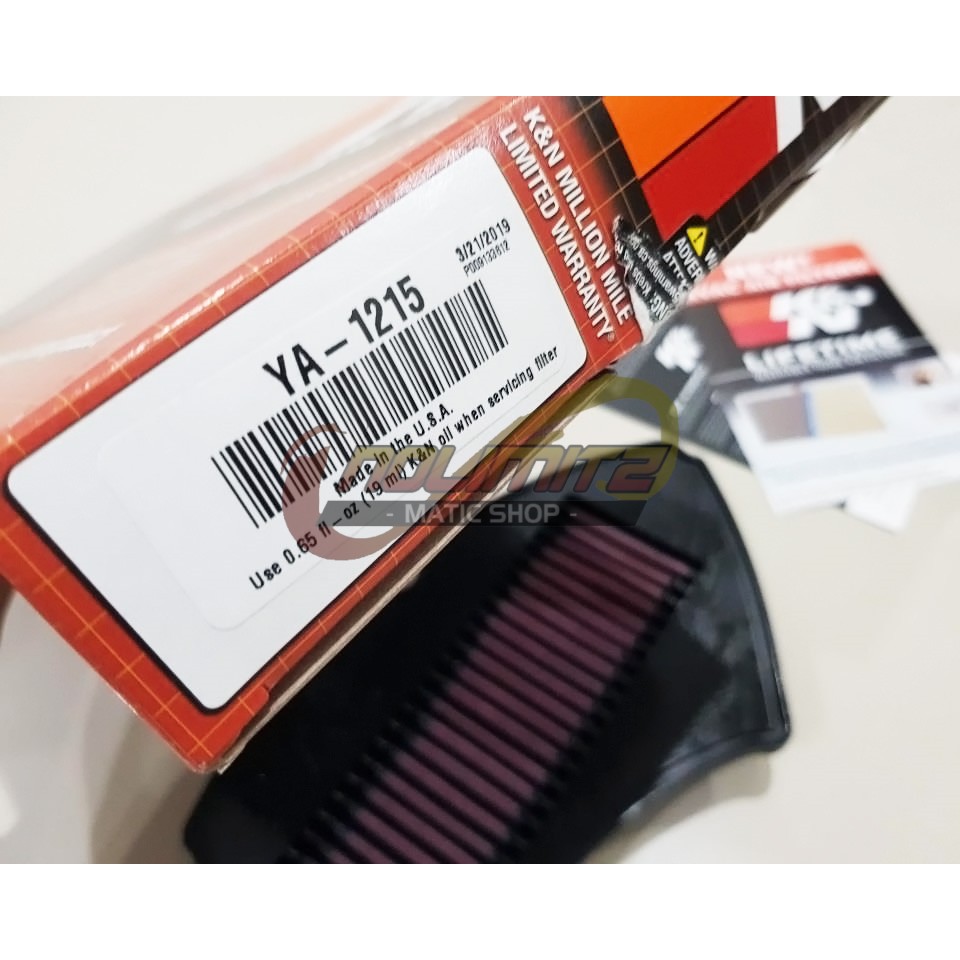 Filter Udara Air Filter Racing K&amp;N KNN Yamaha NMAX