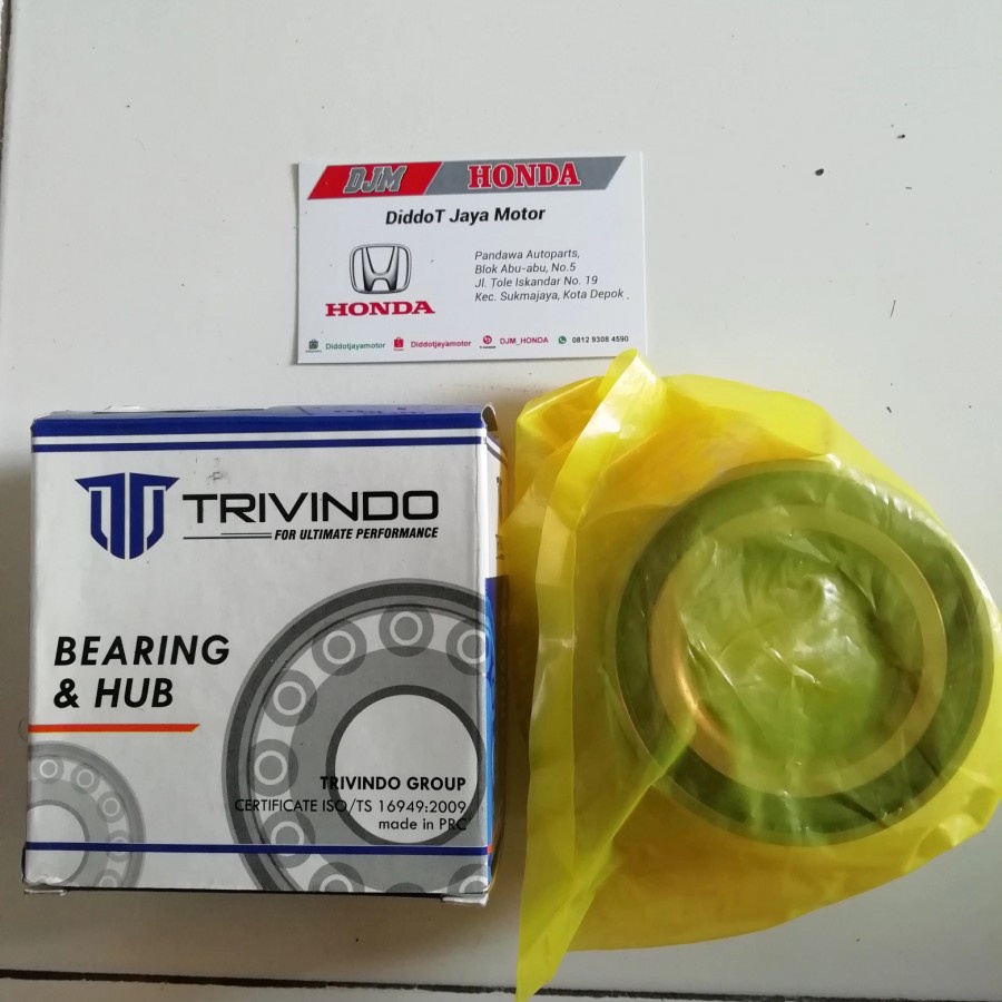 bearing laher roda depan honda civic FD