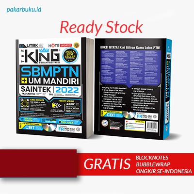 BUKU SBMPTN UTBK SAINTEK 2022 THE KING BEDAH