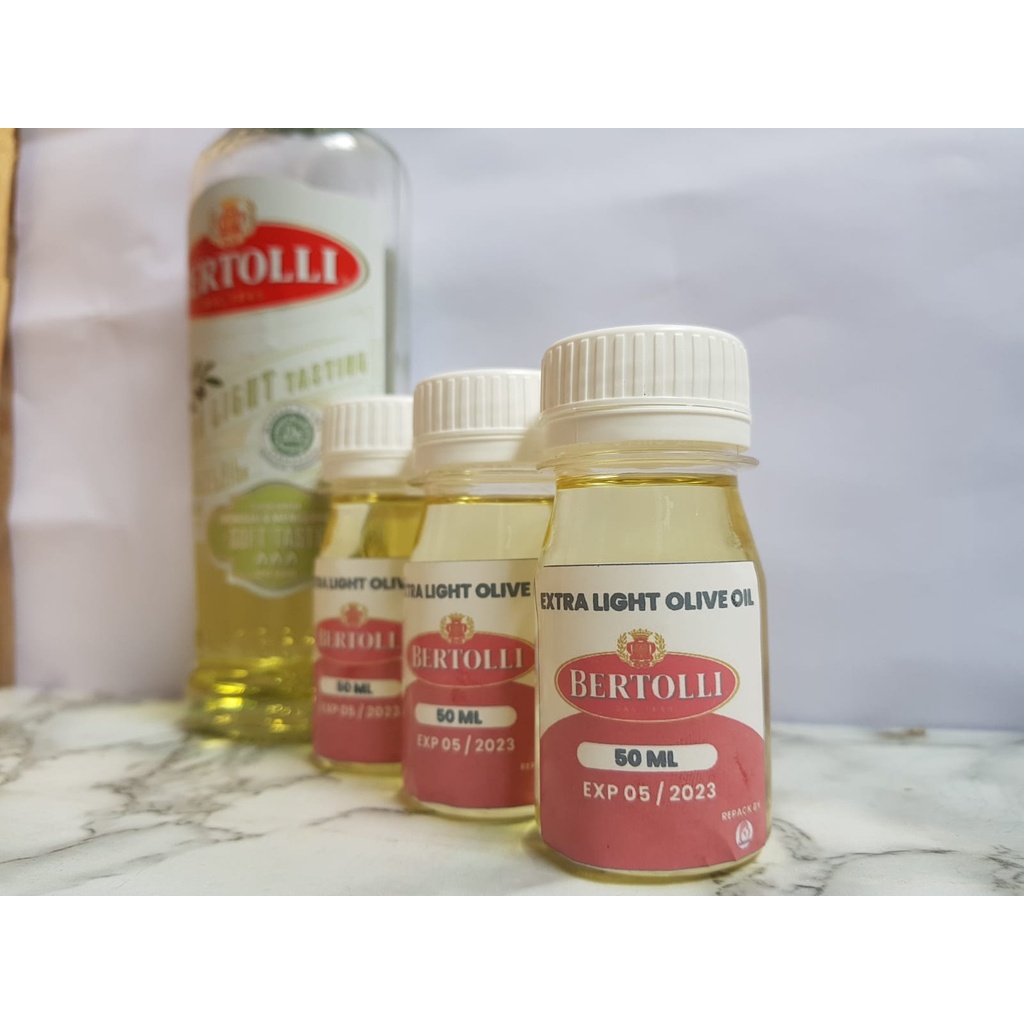 

Extra Light Olive Oil 50ml ELOO Lemak Tambahan MPASI