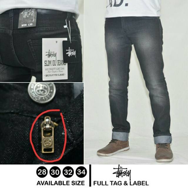 CELANA JEANS PANJANG STUSSY
