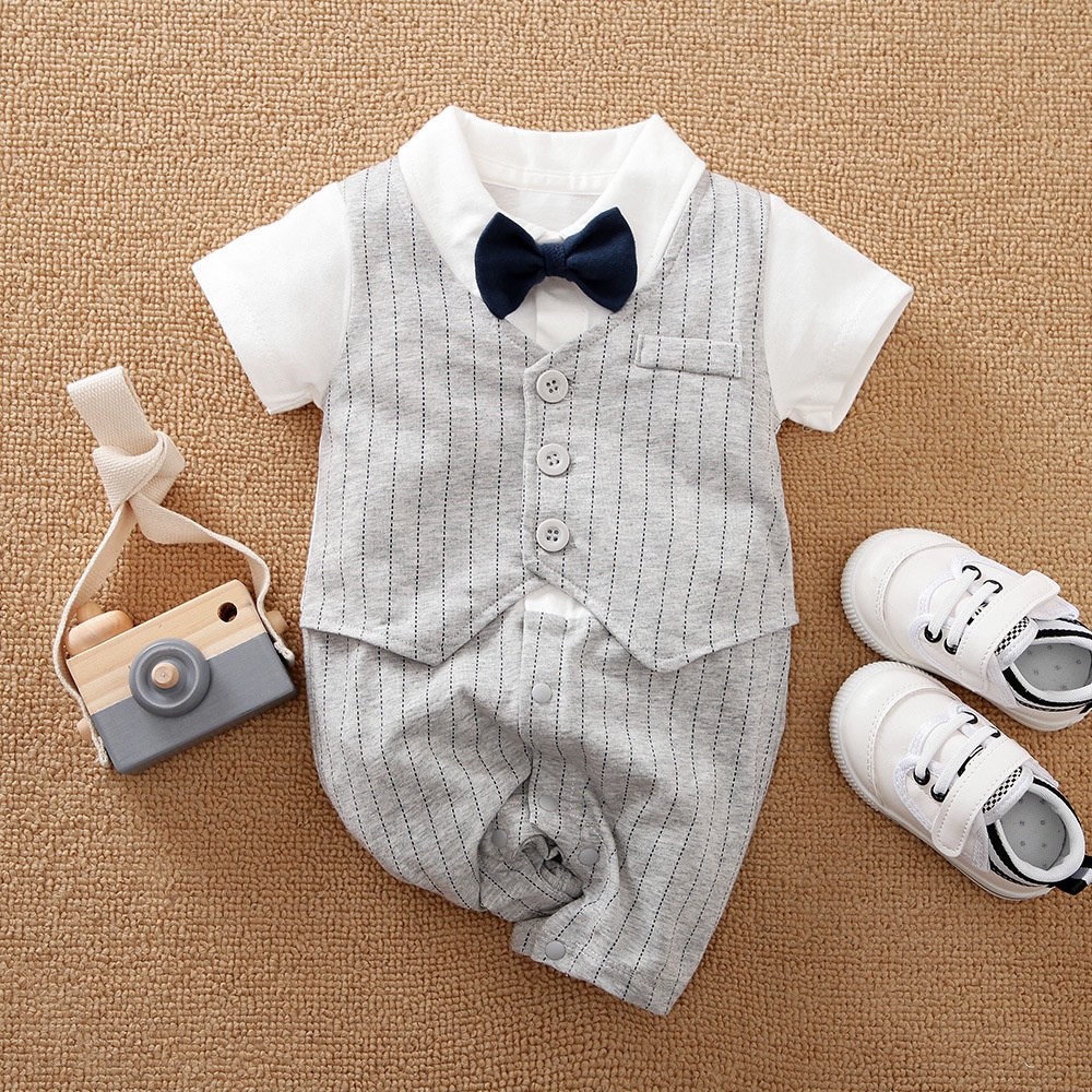 [eleypan.kids] Jumper Baby PREMIUM IMPORT Quality Tuxedo Seragam Pilot Sweater Suspender Bayi Impor