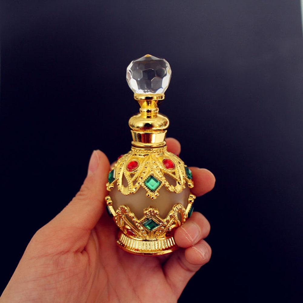 Nickolas1 Botol Parfum Kosong Gaya Timur Tengah Vintage Untuk Dekorasi Pernikahan