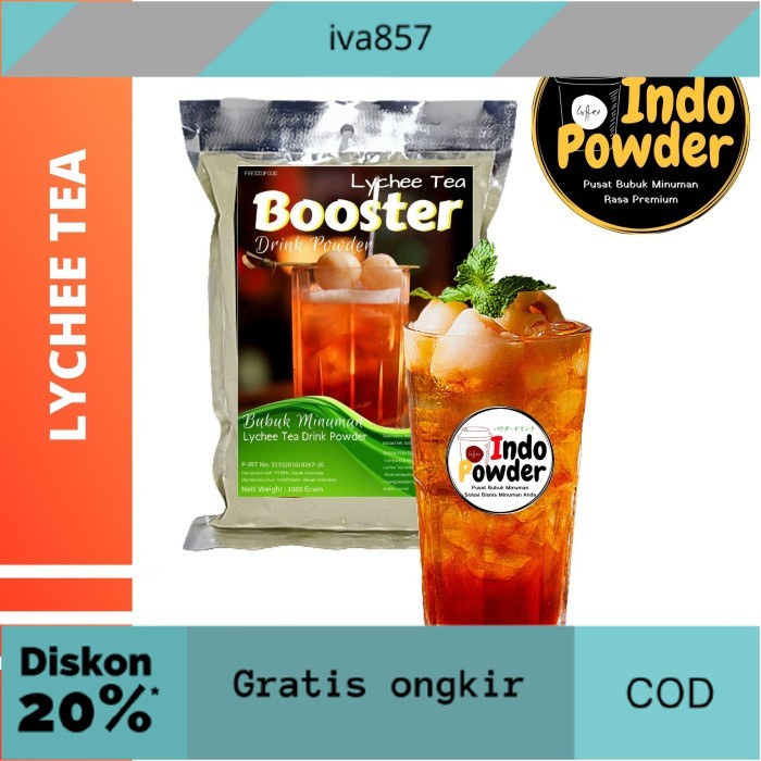 

PROMO Bubuk Minuman LYCHEE TEA 1Kg - Bubuk LYCHEE TEA 1Kg - LYCHEE TEA Bubuk GRATIS ONGKIR