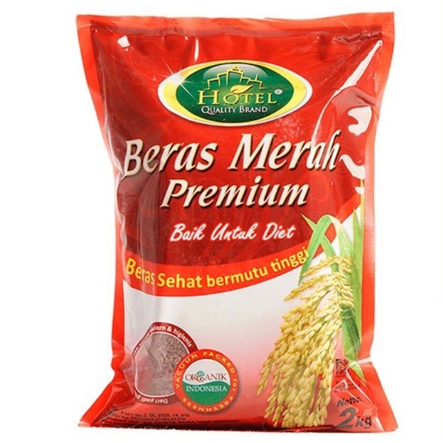 

Hotel beras merah 2kg
