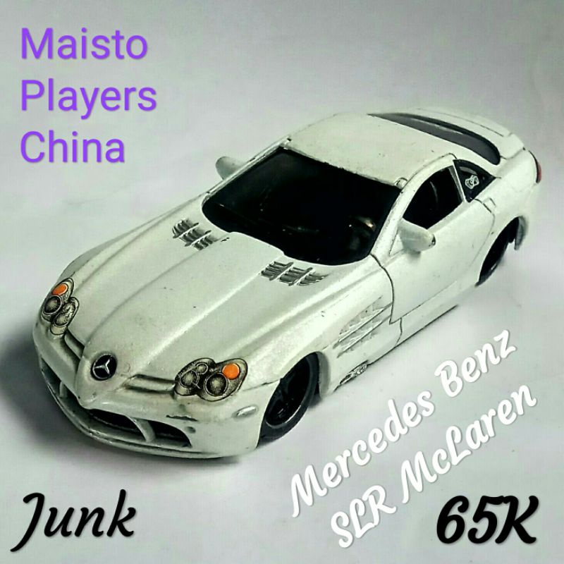 Doecast Maisto Players Mercedes Benz SLR Mclaren Junk