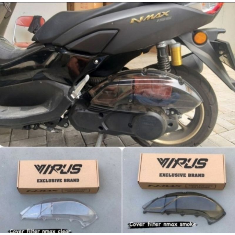 Cover filter hawa Yamaha nmax new 2020 virus - Charmoto