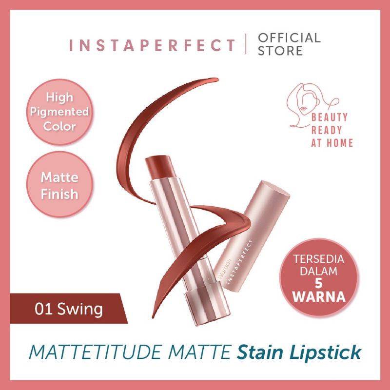 Wardah Instaperfect MATTETITUDE Matte Stain Lipstick