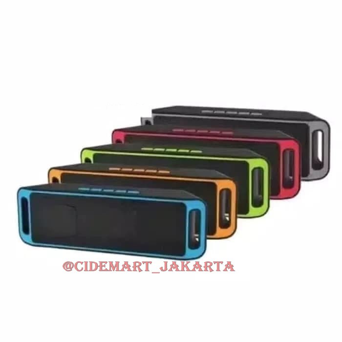 [ORIGINAL] SPEAKER BLUETOOTH A2DP PORTABLE / SPEAKER SC-208 BLUETOOTH MEGA BASS