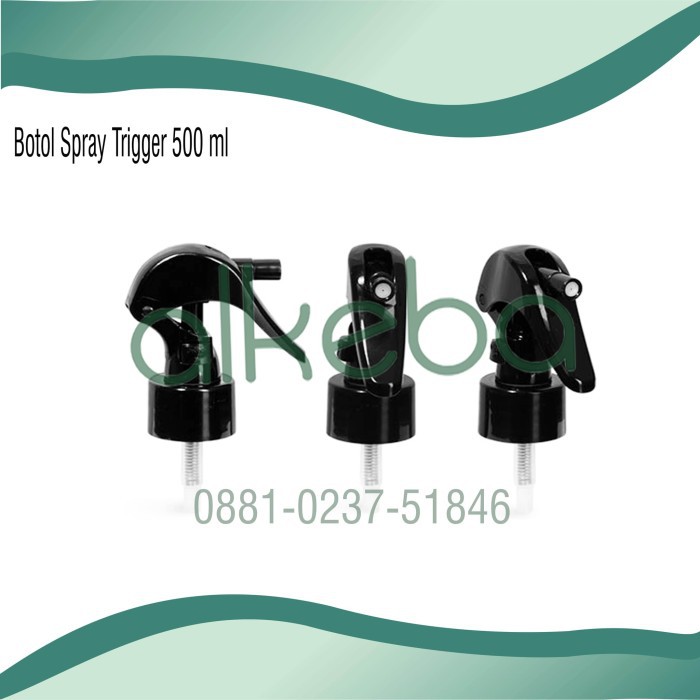 Botol spray triger 500 ml Semprot tutup triger