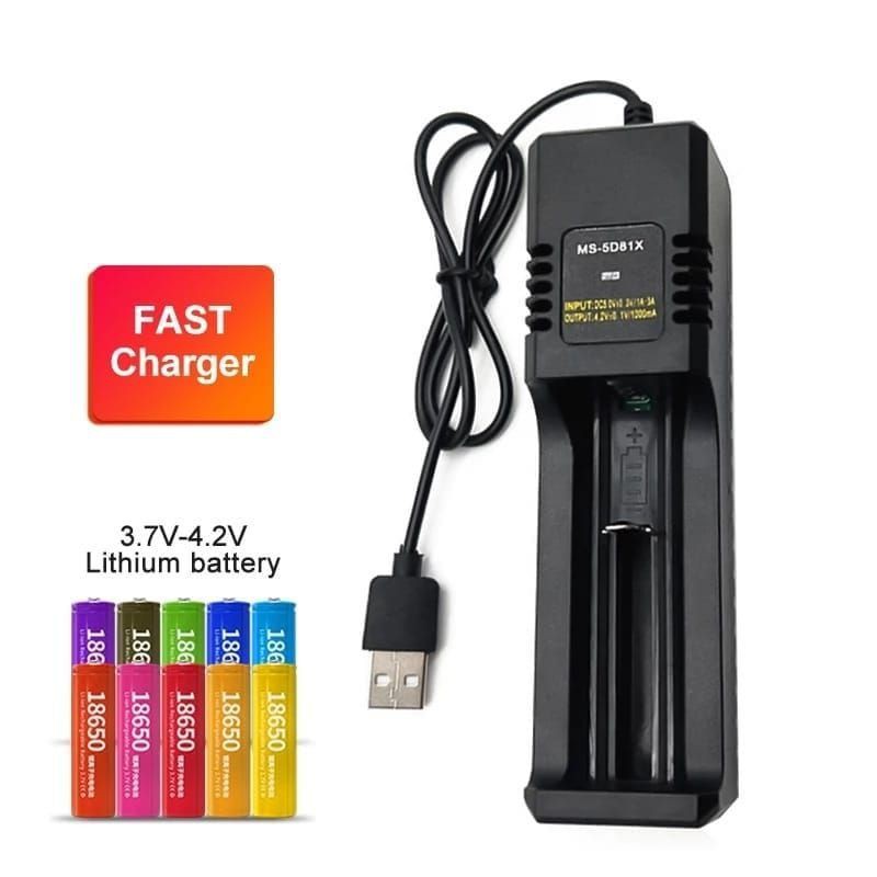 Charger Baterai USB  1 Slot