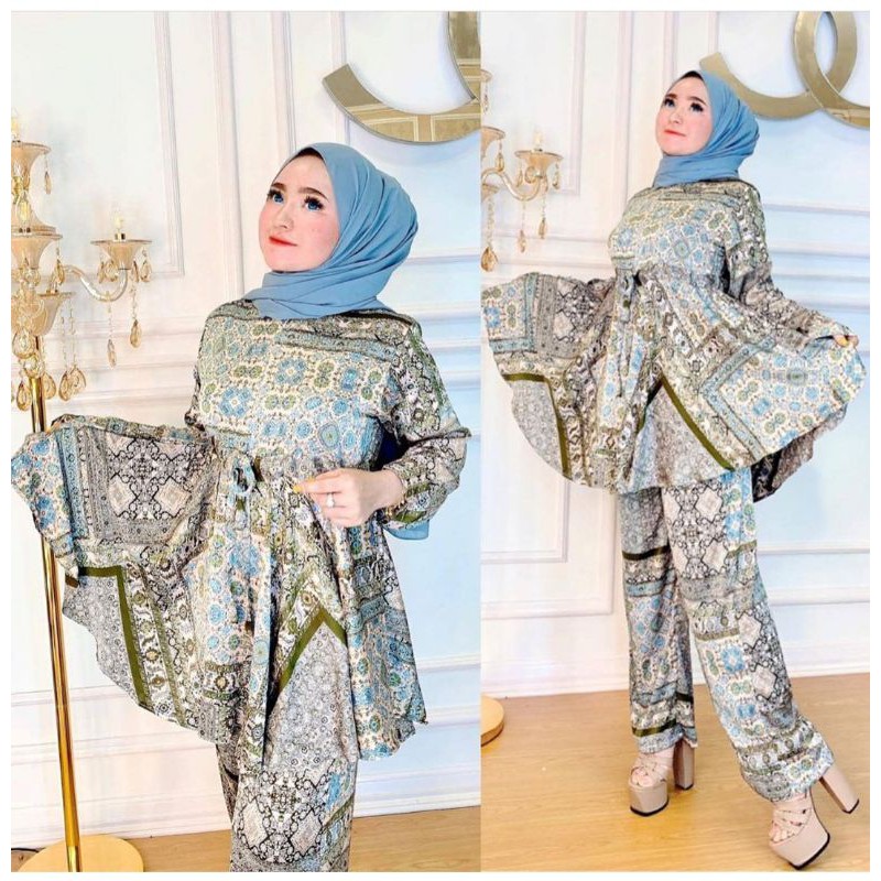 Setelan Babydol Busui | One Set Silk by Shellasaukia Original