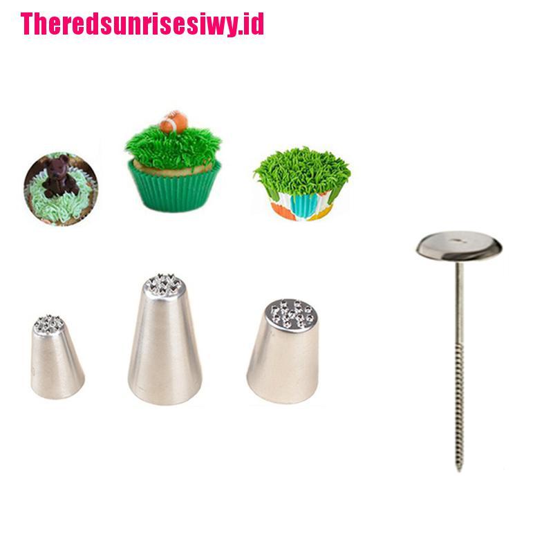 Alat Nozzle Kepala Krim Rumput Untuk Dekorasi Kue Cupcake