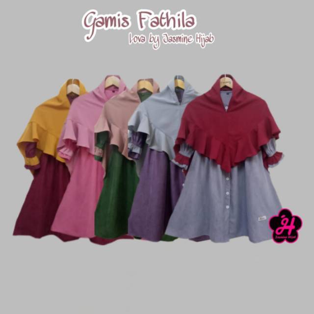 Gamis fathila by jasmine hijab
