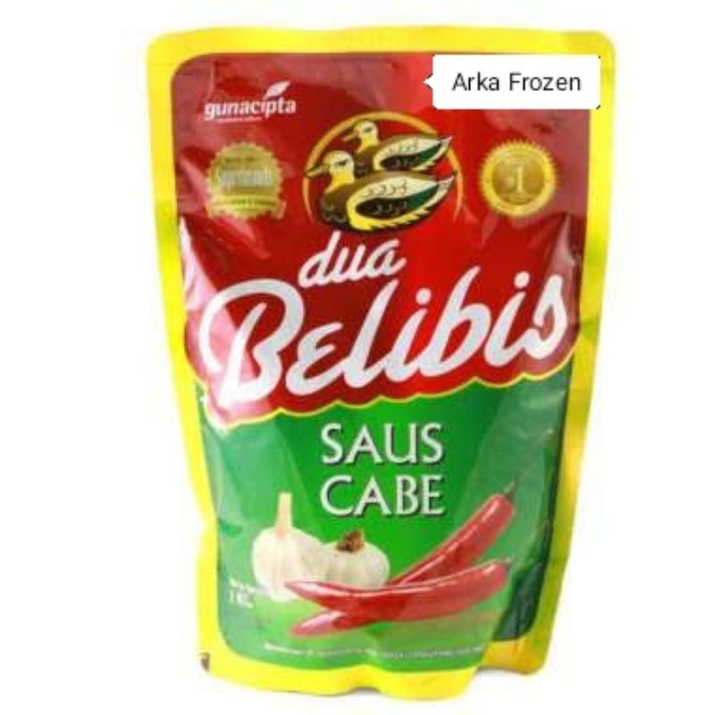 

BELIBIS SAUS CABE POUCH 1KG