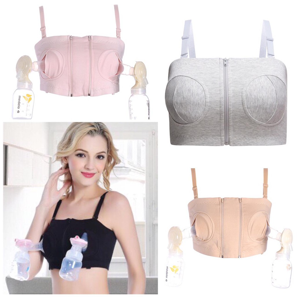 BRA MENYUSUI NURSING BRA COTTON HANDS FREE UNTUK POMPA ASI SUPER COMFORT PREMIUM 5238