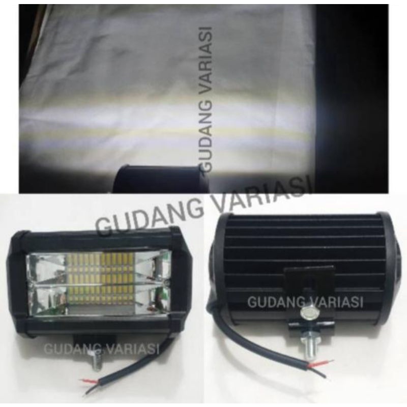 Lampu Tembak Sorot Cwl Cree Work Light Horizontal 24 Led Super Terang