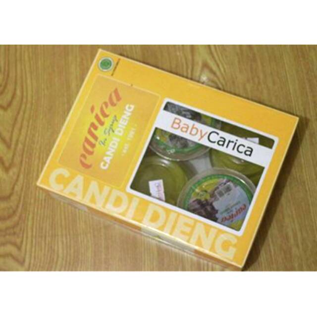 CARICA CANDI DIENG Cup Kecil 125gr isi 6