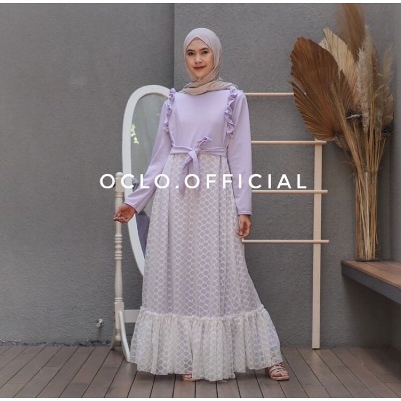 Alzabi Dress Oclo Official (jastip)