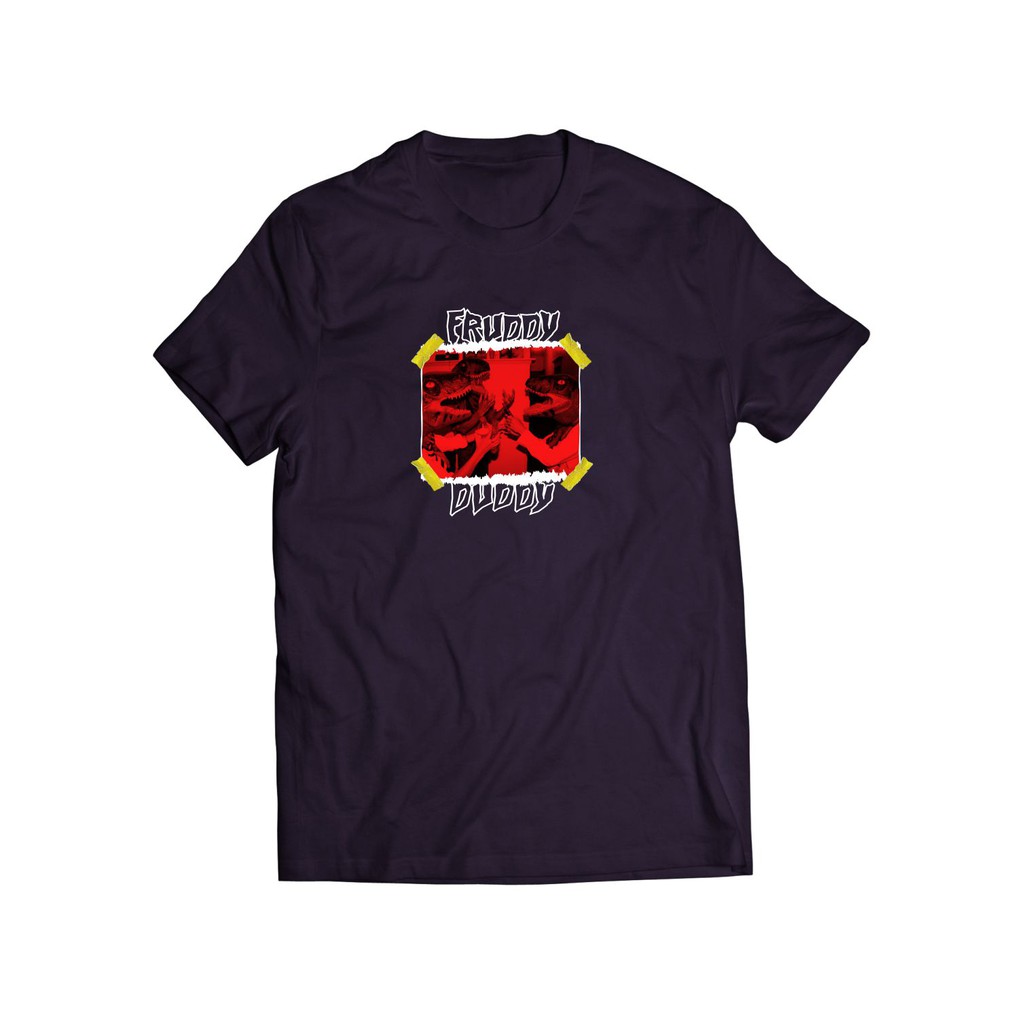 Fruddy Duddy - Fddy - Tirex - Kaos Hitam