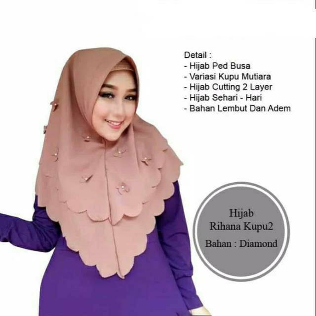 Hijab Rihana Kupu-Kupu