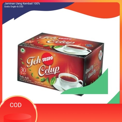 

Teh Sosro Celup isi30