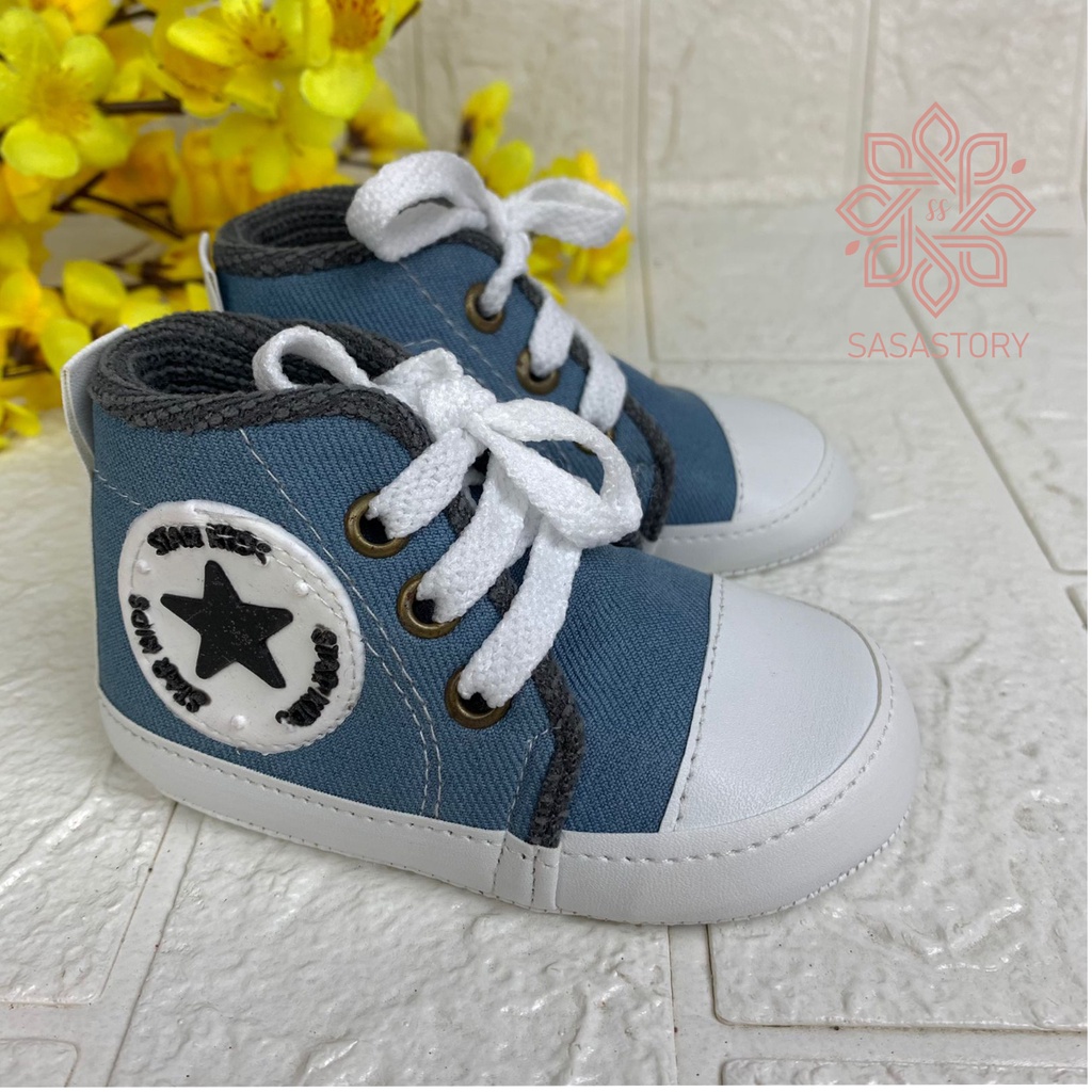 [PILIH WARNA] SEPATU PREWALKER BABY BAYI UNISEX NEWBORN BELAJAR JALAN ANAK 0-12 BLN TALI FP04