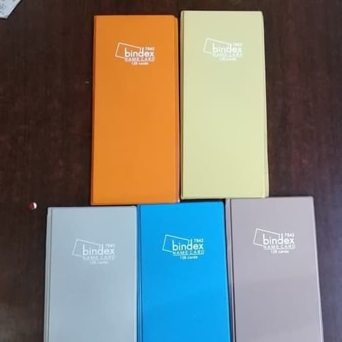 Name card holder 128 kartu Bindex 7542