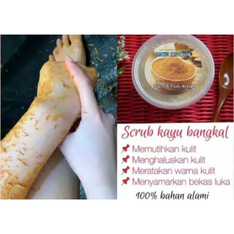 VIRAL LULUR REMPAH KAYU BANGKAL 10 gr 100% ORIGINAL