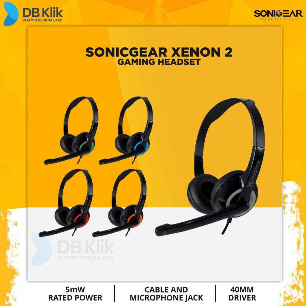 Headset SONIC GEAR XENON 2