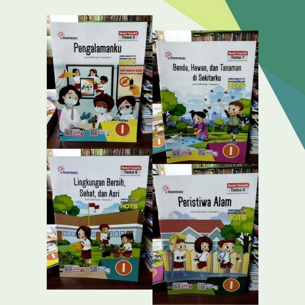 LKS Inspirasi Modul Tematik Kelas 1 SD Semester 2 - WMG