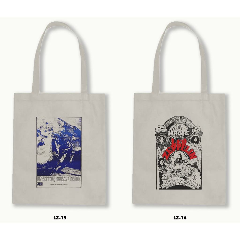 TOTE BAG BLACU - LED ZEPPELIN .01