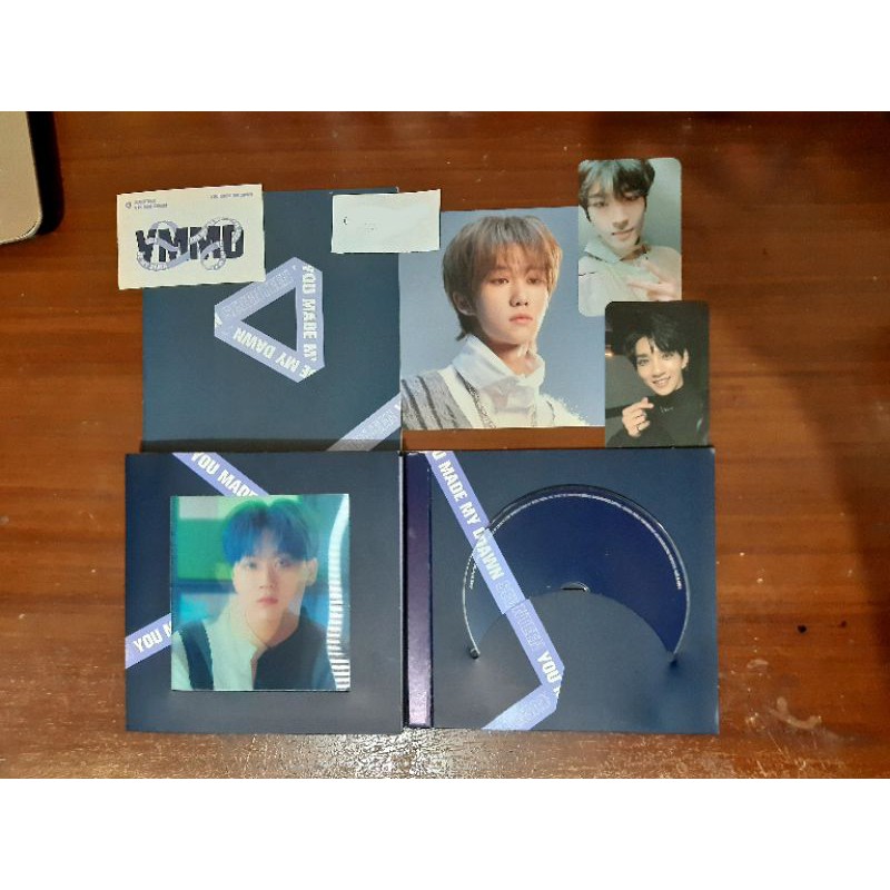 Album Seventeen You Made My Dawn (YMMD), BTS CARD THE8, PC WONWOO, PC JOSHUA, POSTER