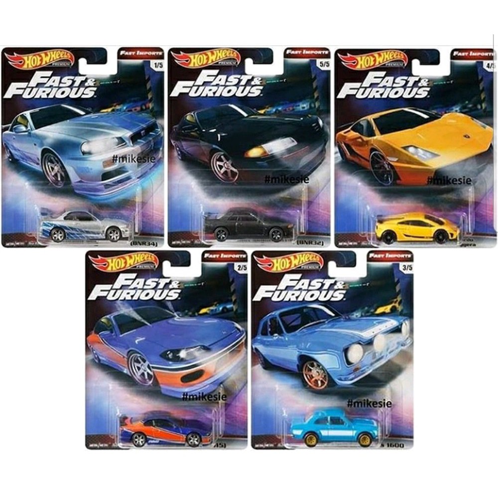 fast & furious hot wheels 2019