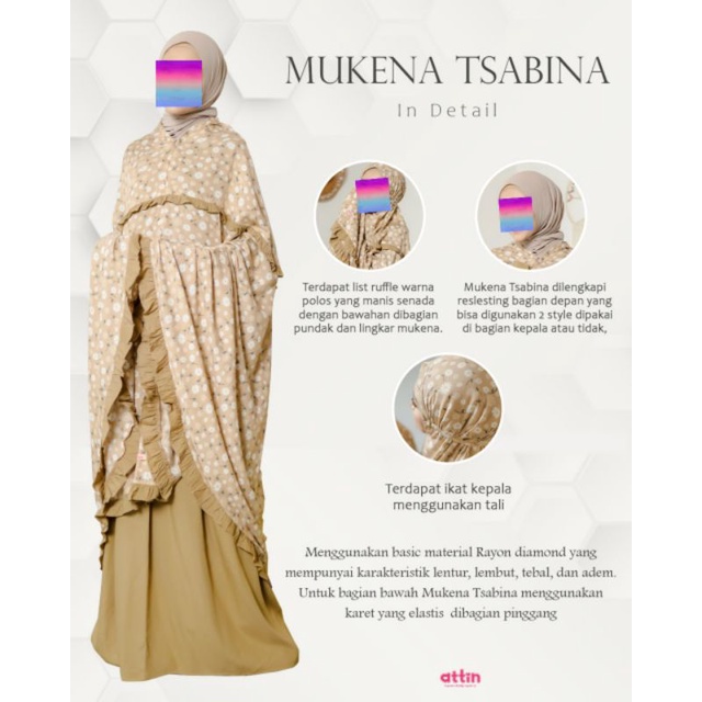 Mukena Tsabina By Attin