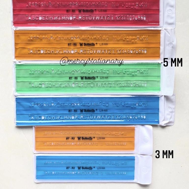 

➷Laris FELZC Penggaris Huruf & Angka Templates - Penggaris Sablon ABC - Lettering Stencil set - Penggaris Mall Mal Mercy Stationary 94 Ready