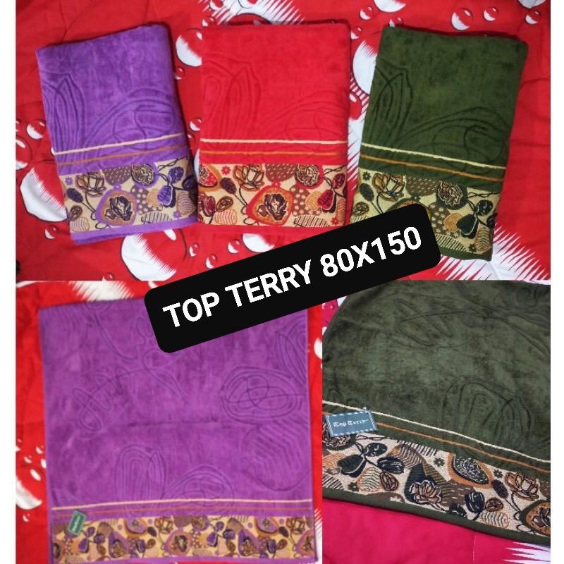 Handuk mandi jumbo 80x150 top terry