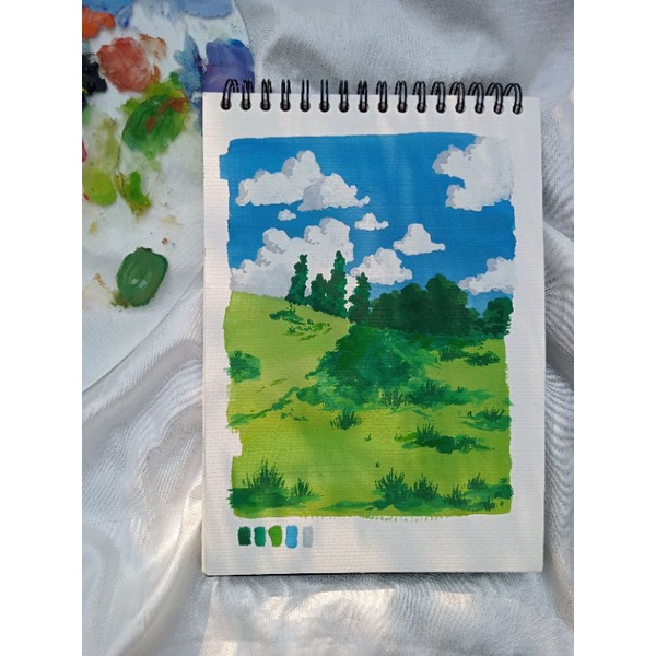 

OPEN COMMISSION (custom/non custom) Watercolor/gouache painting