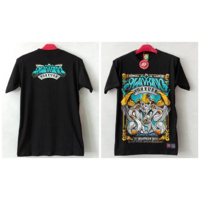Ready kaos ultah SLANK ke 36 tahun GBK Jakarta
