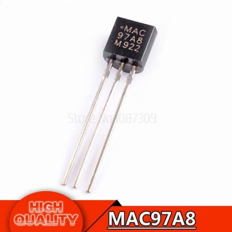 transistor MAC97a8 Triac